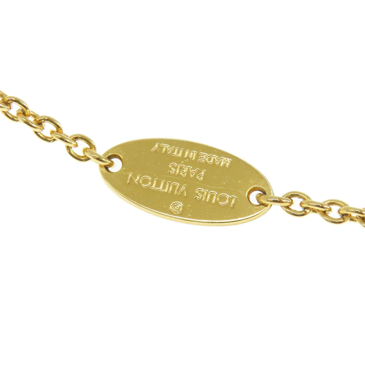 LOUIS VUITTON  M69643 Necklace Collier LtoV Metal Ladies