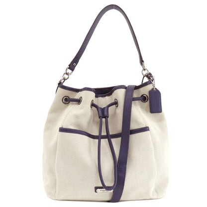 COACH  F28913 Shoulder Bag one belt 2WAY Canvas Ladies