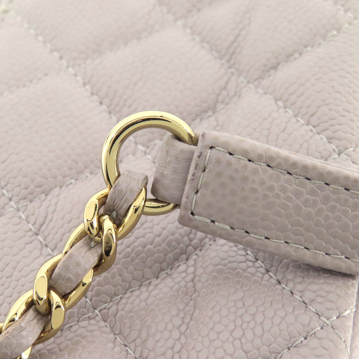 CHANEL   Shoulder Bag Matelasse GoldHardware Caviar skin Ladies