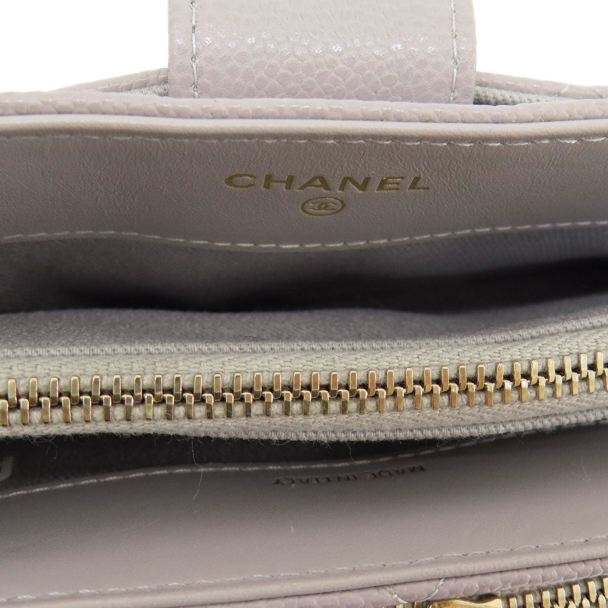 CHANEL   Shoulder Bag Matelasse GoldHardware Caviar skin Ladies