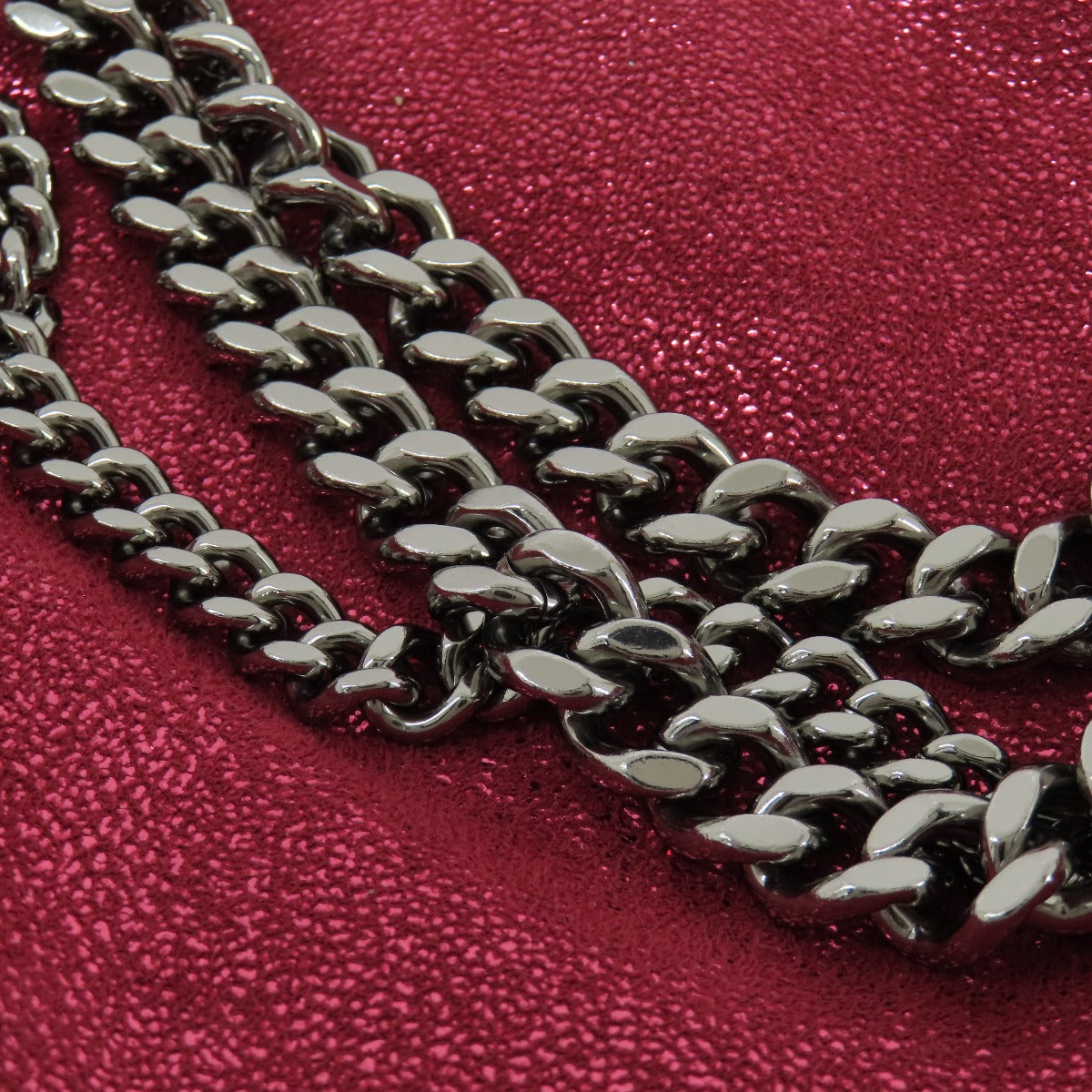 Stella McCartney Falabella 2WAY Handbag Polyester lameLadies [Used]