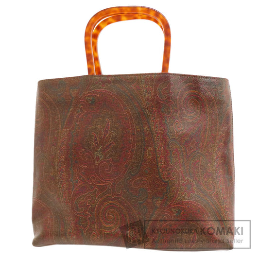 ETRO   Handbag Paisley pattern PVC Ladies