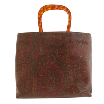 ETRO   Handbag Paisley pattern PVC Ladies