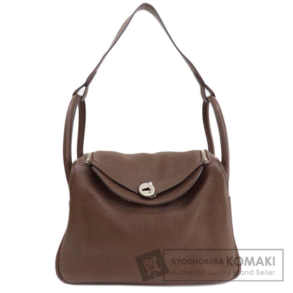HERMES Lindy 30 SilverHardware Handbag Taurillon Clemence Ladies [Used]