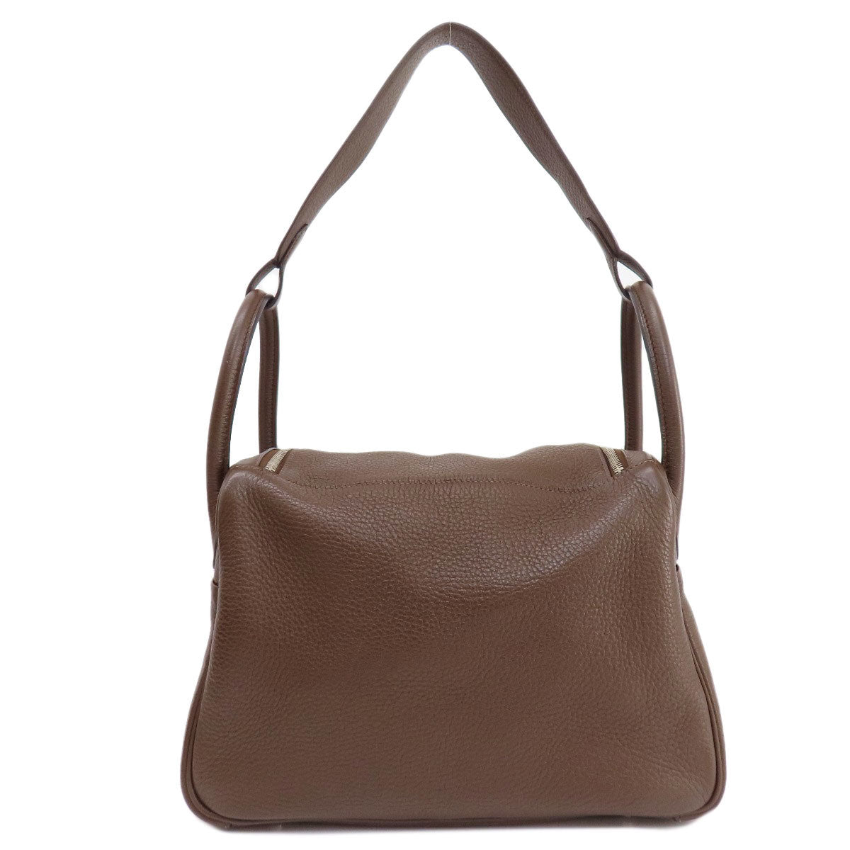 HERMES Lindy 30 SilverHardware Handbag Taurillon Clemence Ladies [Used]