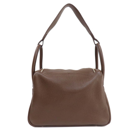 HERMES Lindy 30 SilverHardware Handbag Taurillon Clemence Ladies [Used]