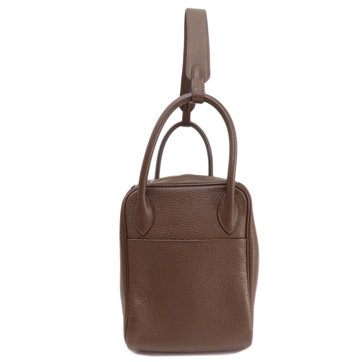 HERMES Lindy 30 SilverHardware Handbag Taurillon Clemence Ladies [Used]