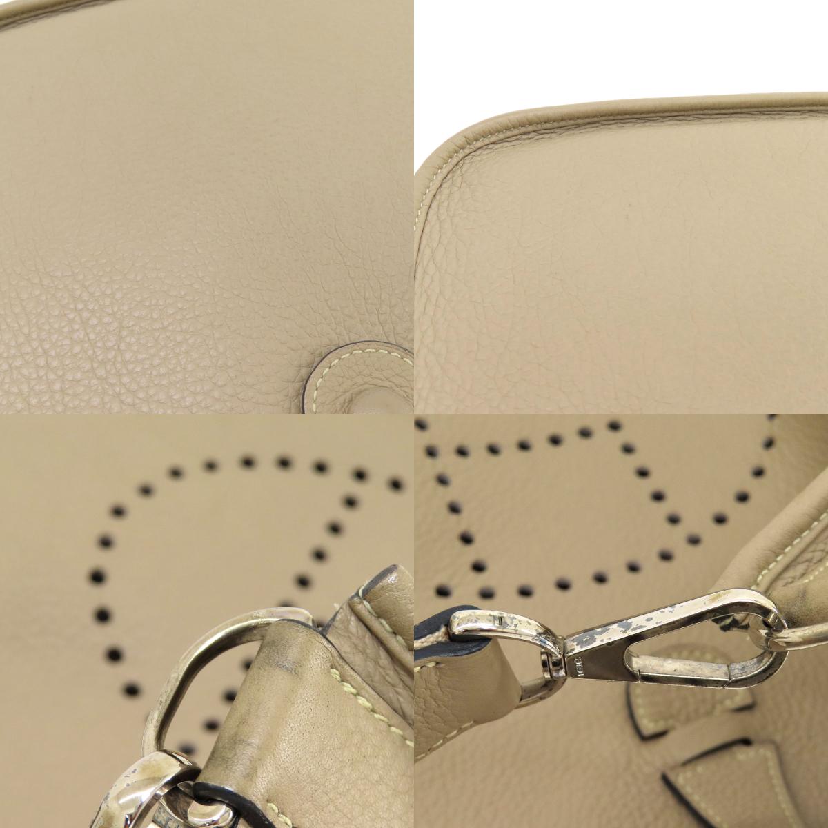 HERMES Evelyn 3 SilverHardware Shoulder Bag Taurillon Clemence Ladies [Used]