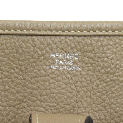 HERMES   Shoulder Bag Evelyn 3 SilverHardware Taurillon Clemence Ladies