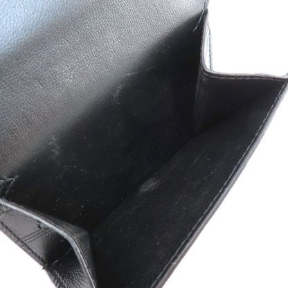 BALENCIAGA 717790 BBMonogram Mini Wallet Bifold Wallet with Coin Pocket Leather Ladies [Used]