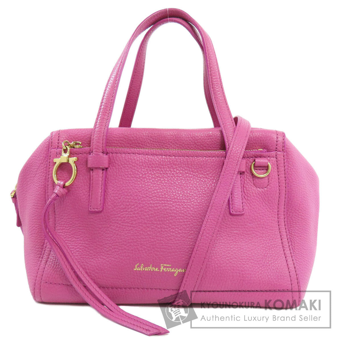 Salvatore Ferragamo   Handbag 2WAY Leather Ladies