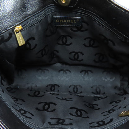 CHANEL   Tote Bag COCO Mark GoldHardware Calf Ladies