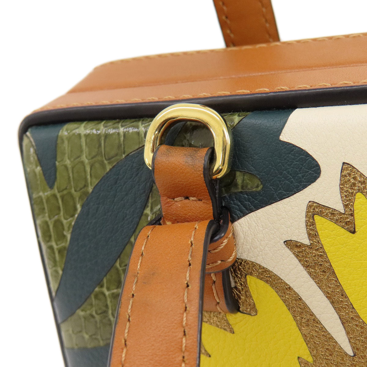 LOEWE Postal bag 2WAY Handbag Leather Ladies [Used]