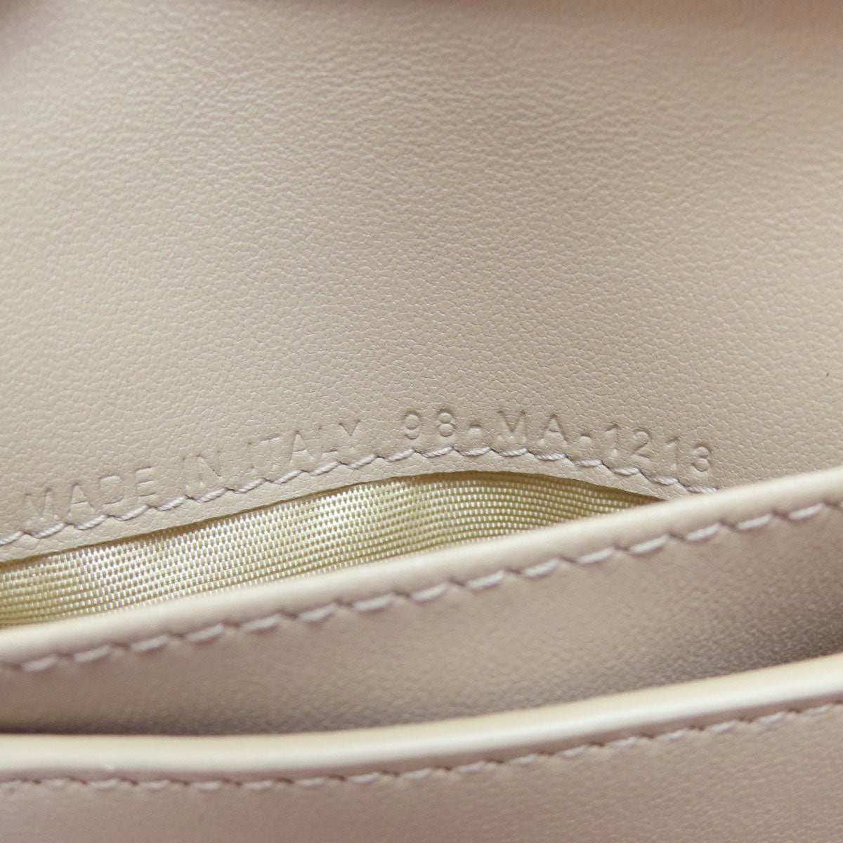 CHRISTIAN DIOR Dior Caro Dahlia wallet Bifold Wallet with Coin Pocket Leather Ladies [Used]