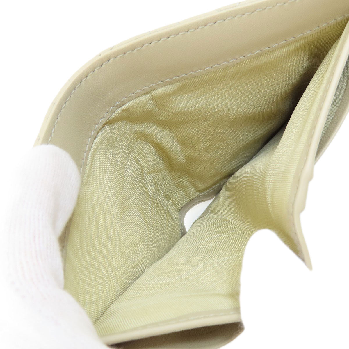 CHRISTIAN DIOR Dior Caro Dahlia wallet Bifold Wallet with Coin Pocket Leather Ladies [Used]