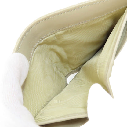 CHRISTIAN DIOR Dior Caro Dahlia wallet Bifold Wallet with Coin Pocket Leather Ladies [Used]