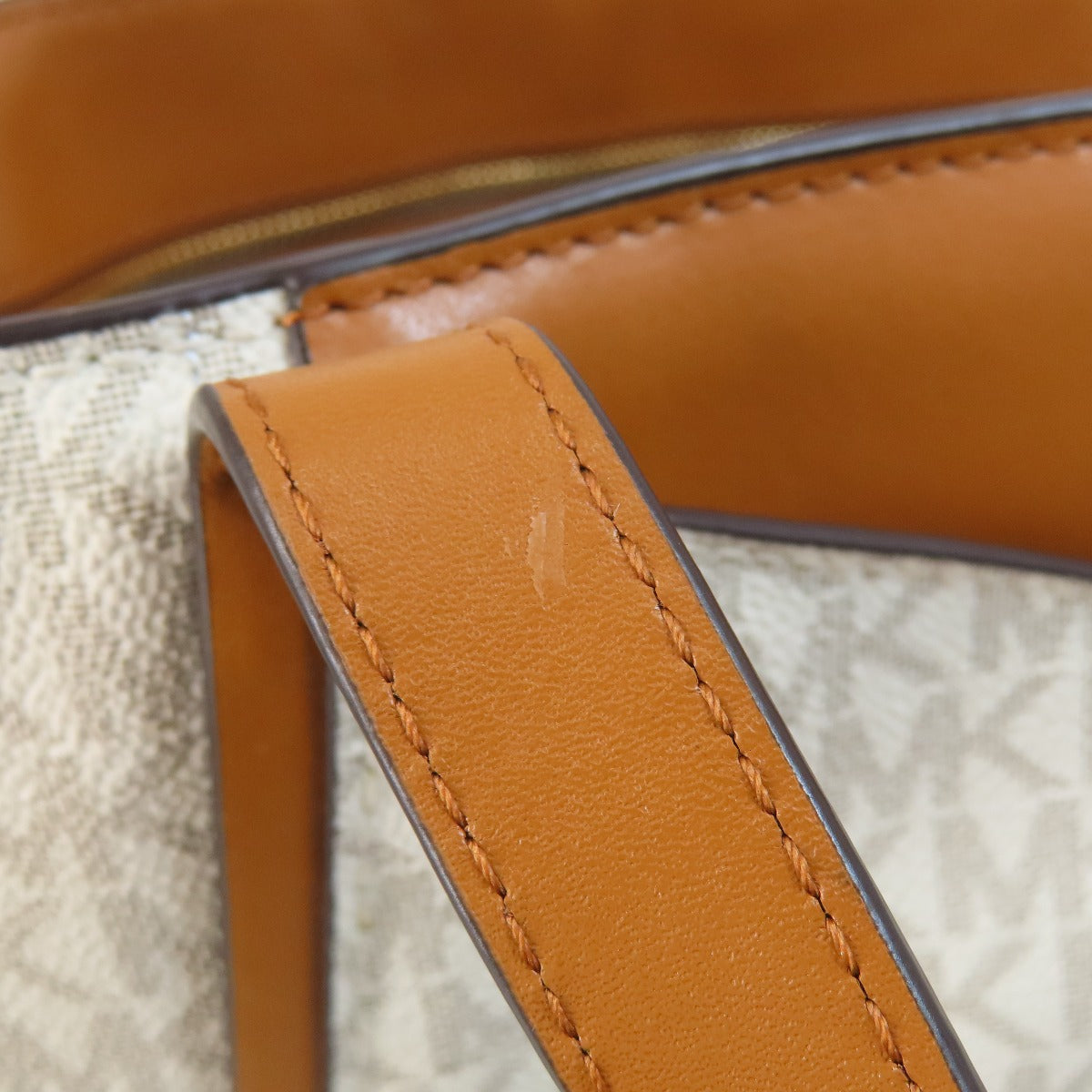 Michael Kors MK signature Tote Bag PVC Ladies [Used]