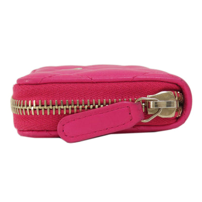 CHANEL Matelasse coin purse Lambskin Ladies [Used]