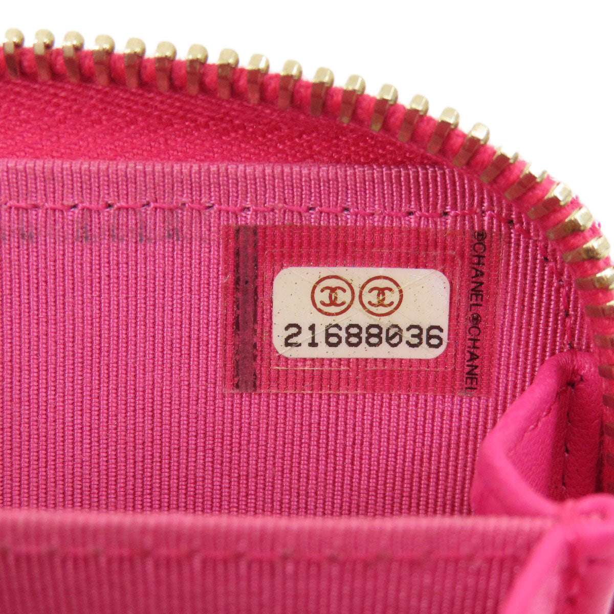 CHANEL Matelasse coin purse Lambskin Ladies [Used]
