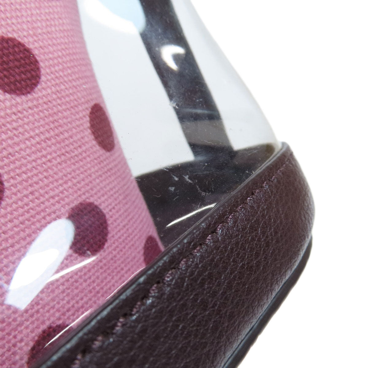 kate spade logo Shoulder Bag Plastics LeatherLadies [Used]