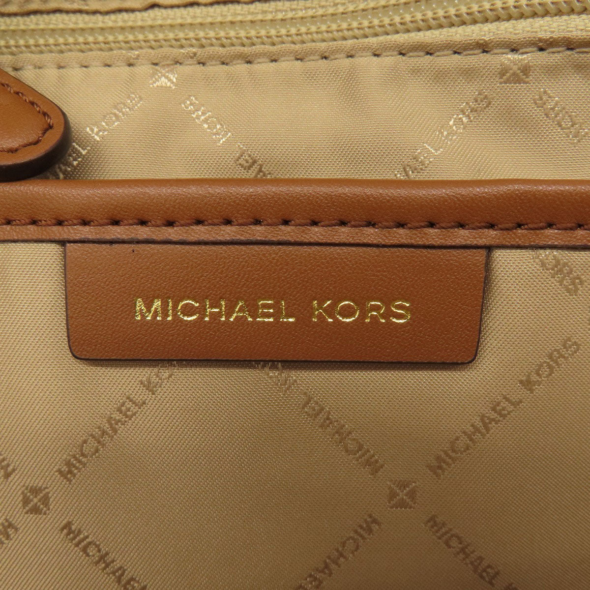 Michael Kors MK signature Backpack Â· Daypack PVC Ladies [Used]