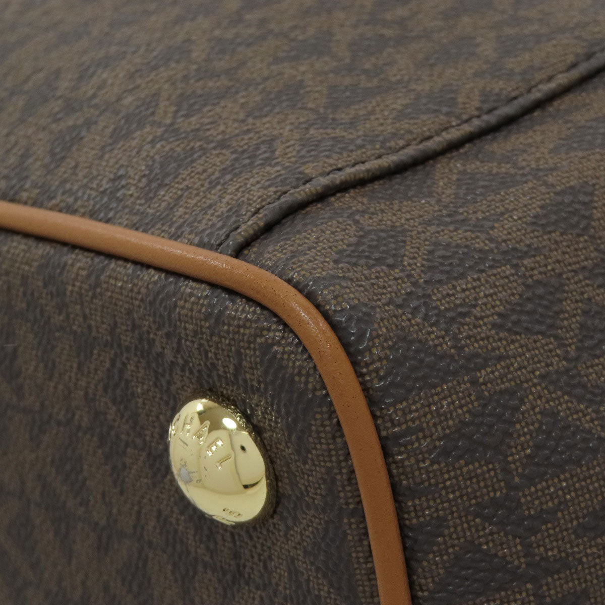マイケルコース MKシグネチャー トートバッグ PVC レディース 【中古】【Michael Kors】