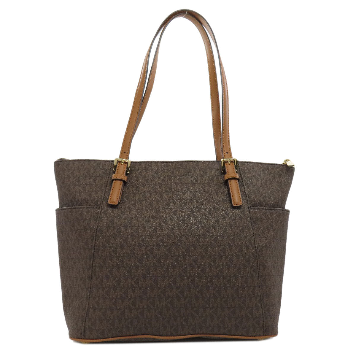 マイケルコース MKシグネチャー トートバッグ PVC レディース 【中古】【Michael Kors】