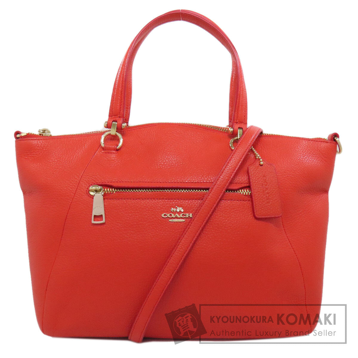 COACH  34340 Handbag 2WAY Leather Ladies