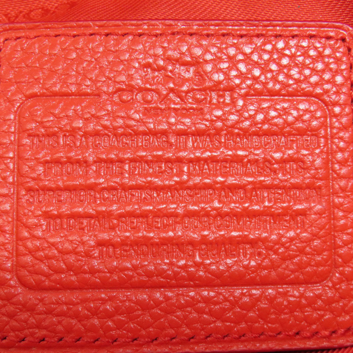 COACH  34340 Handbag 2WAY Leather Ladies