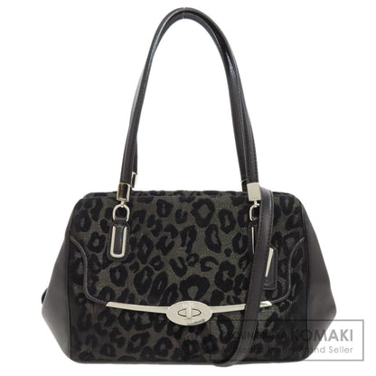 COACH  26287 Handbag Leopard pattern 2WAY Canvas Ladies