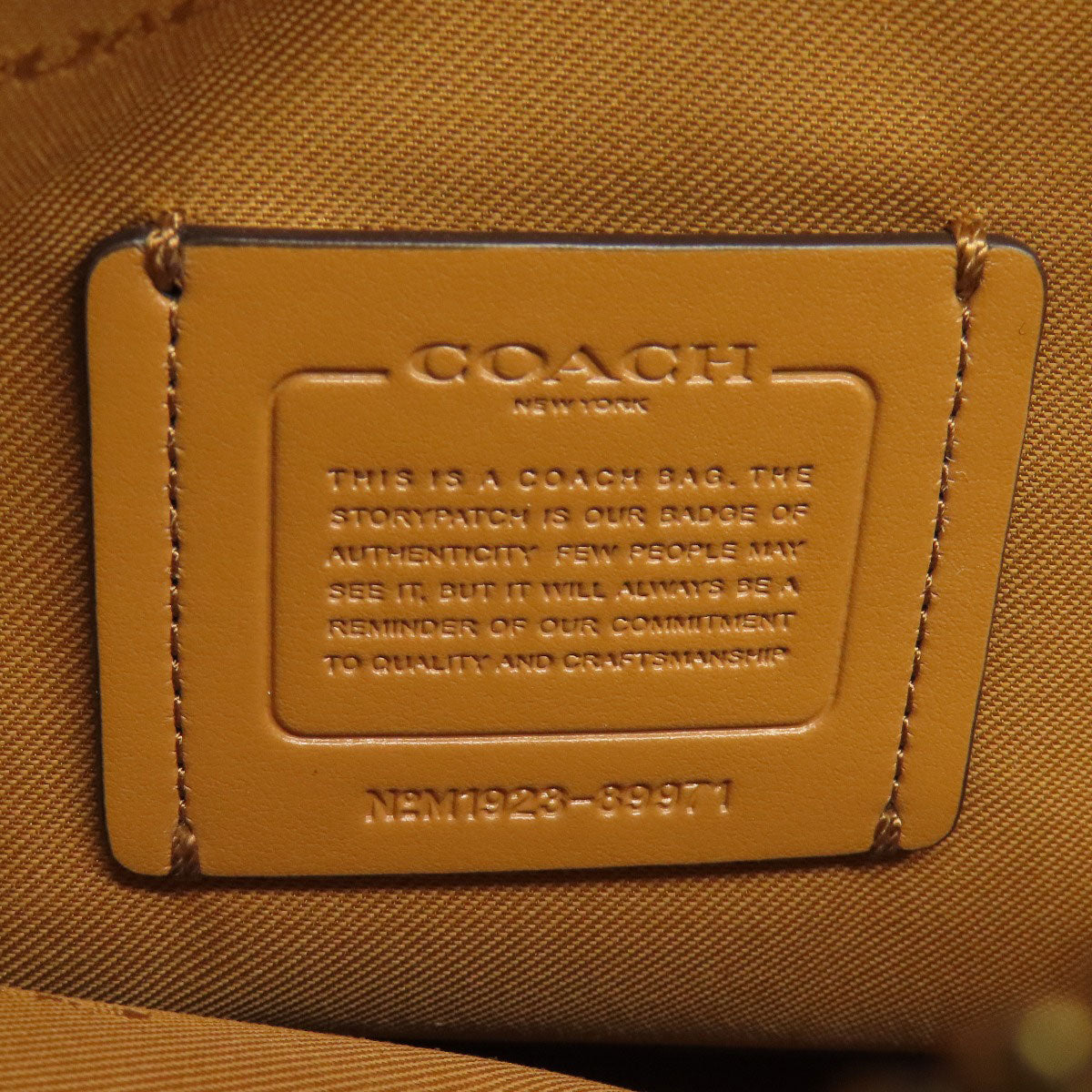 COACH  89971 Tote Bag Hadley Hobo Canvas LeatherLadies