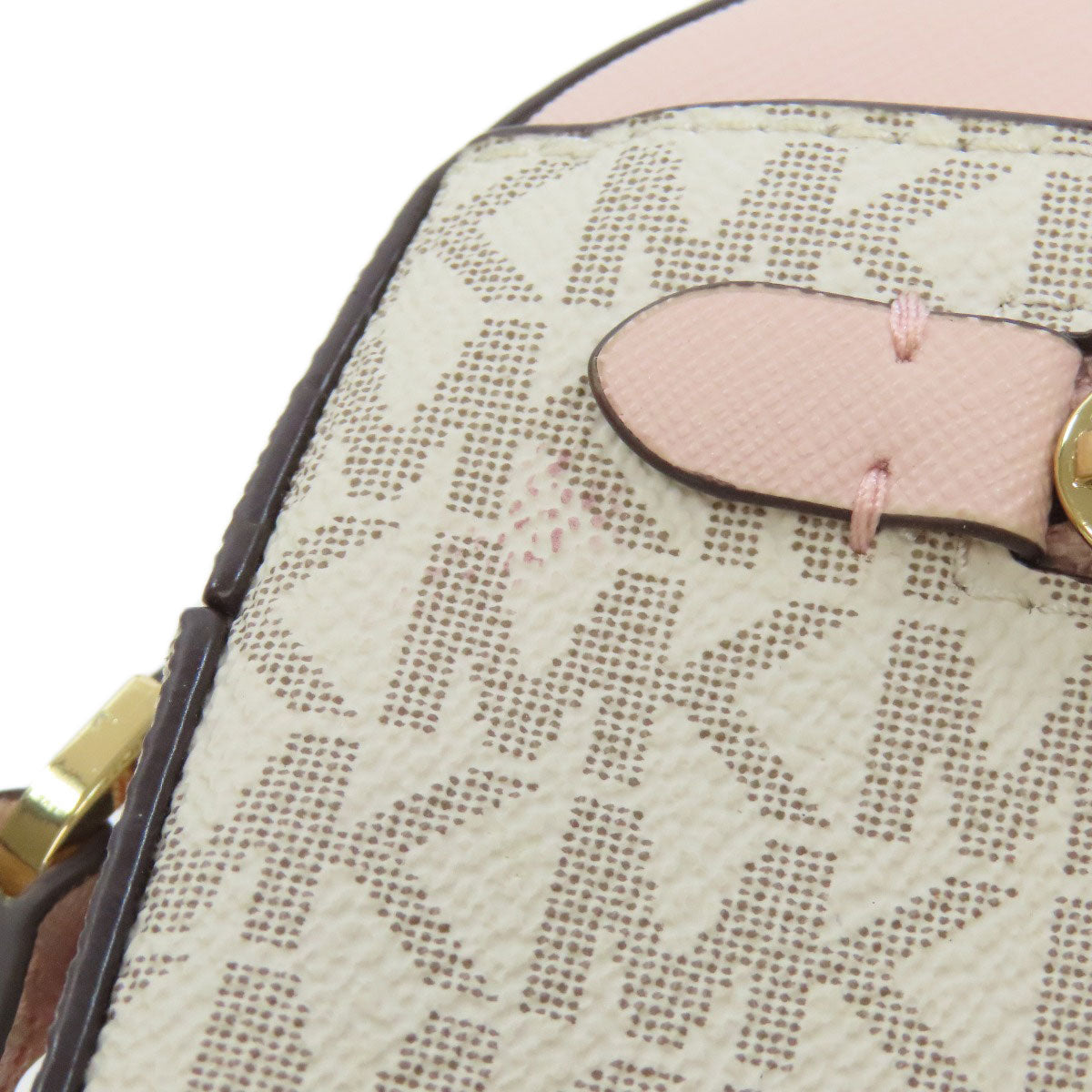 Michael Kors MK signature Shoulder Bag PVC Ladies [Used]