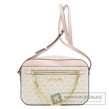 Michael Kors MK signature Shoulder Bag PVC Ladies [Used]