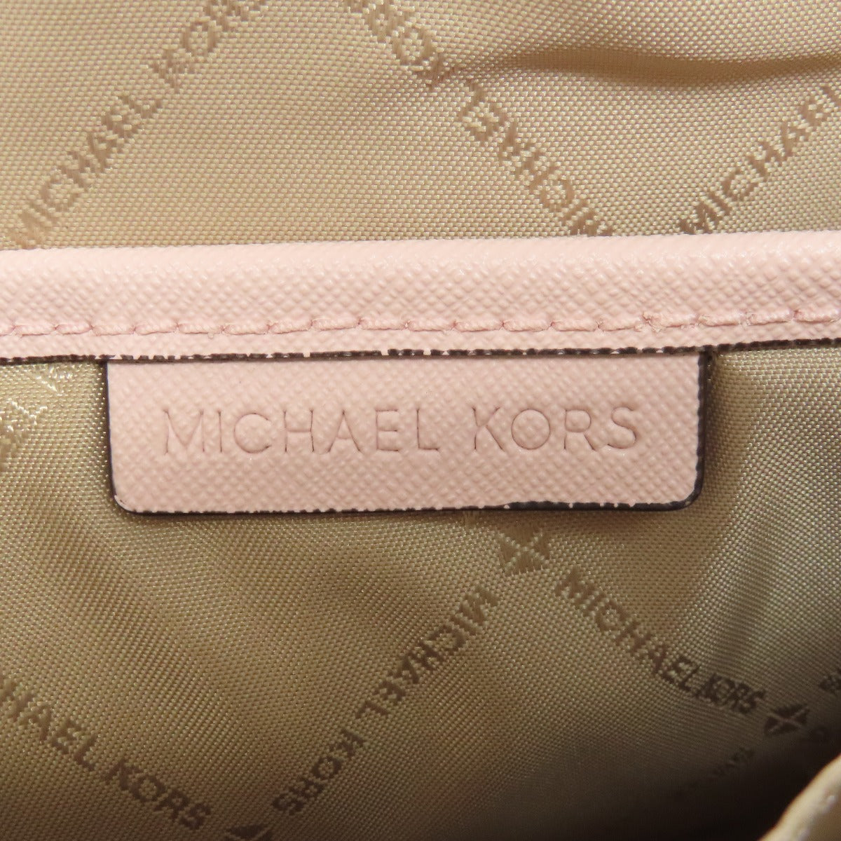 Michael Kors MK signature Shoulder Bag PVC Ladies [Used]