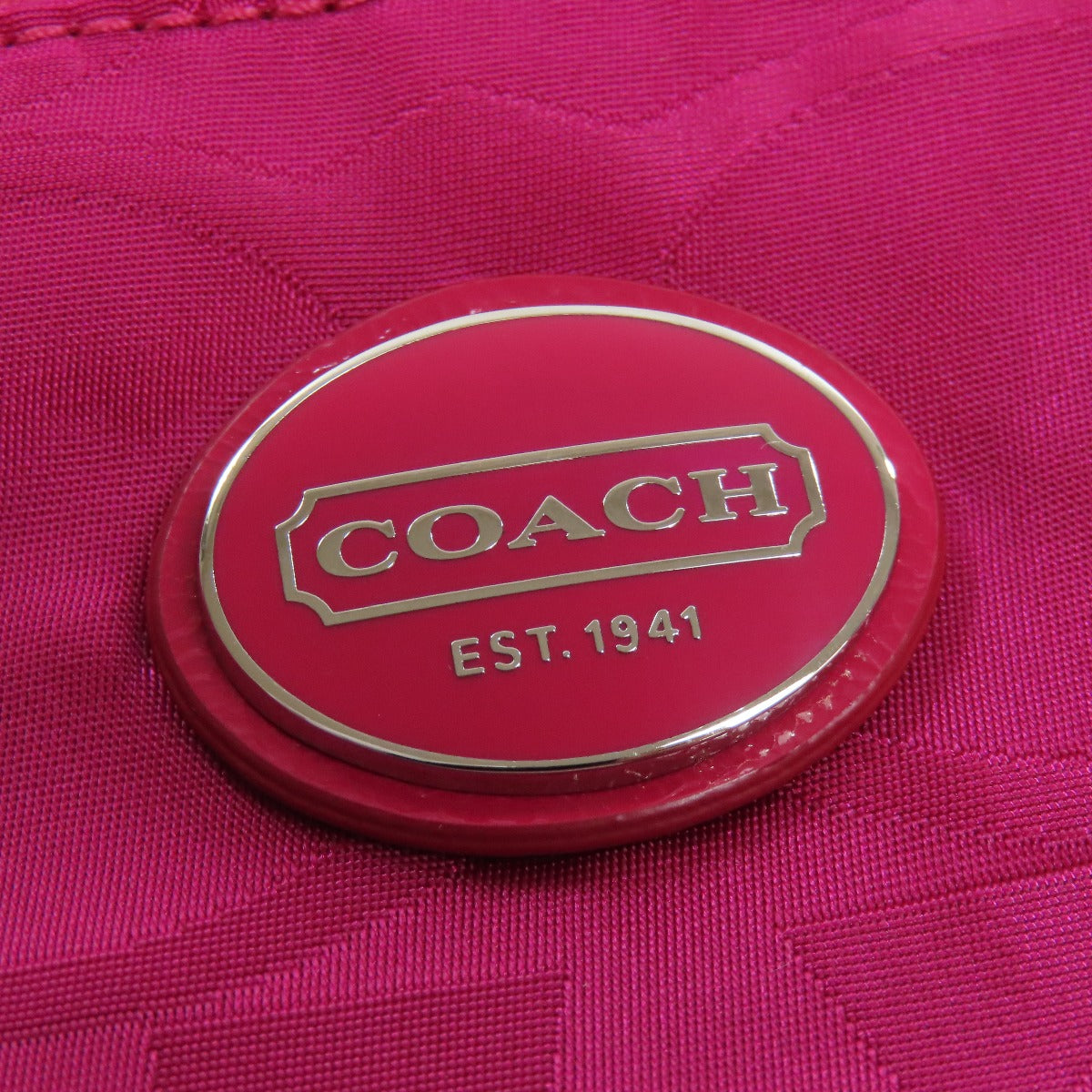 COACH  F77408 Shoulder Bag Signature Nylon Ladies