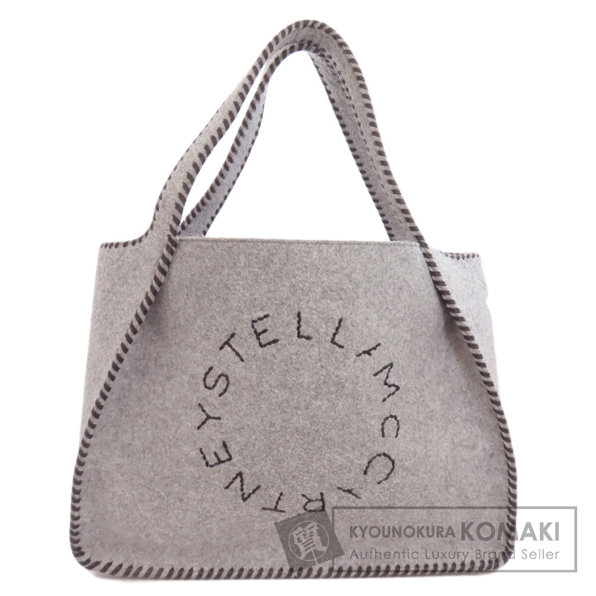 Stella McCartney logo Tote Bag Felt Ladies [Used]
