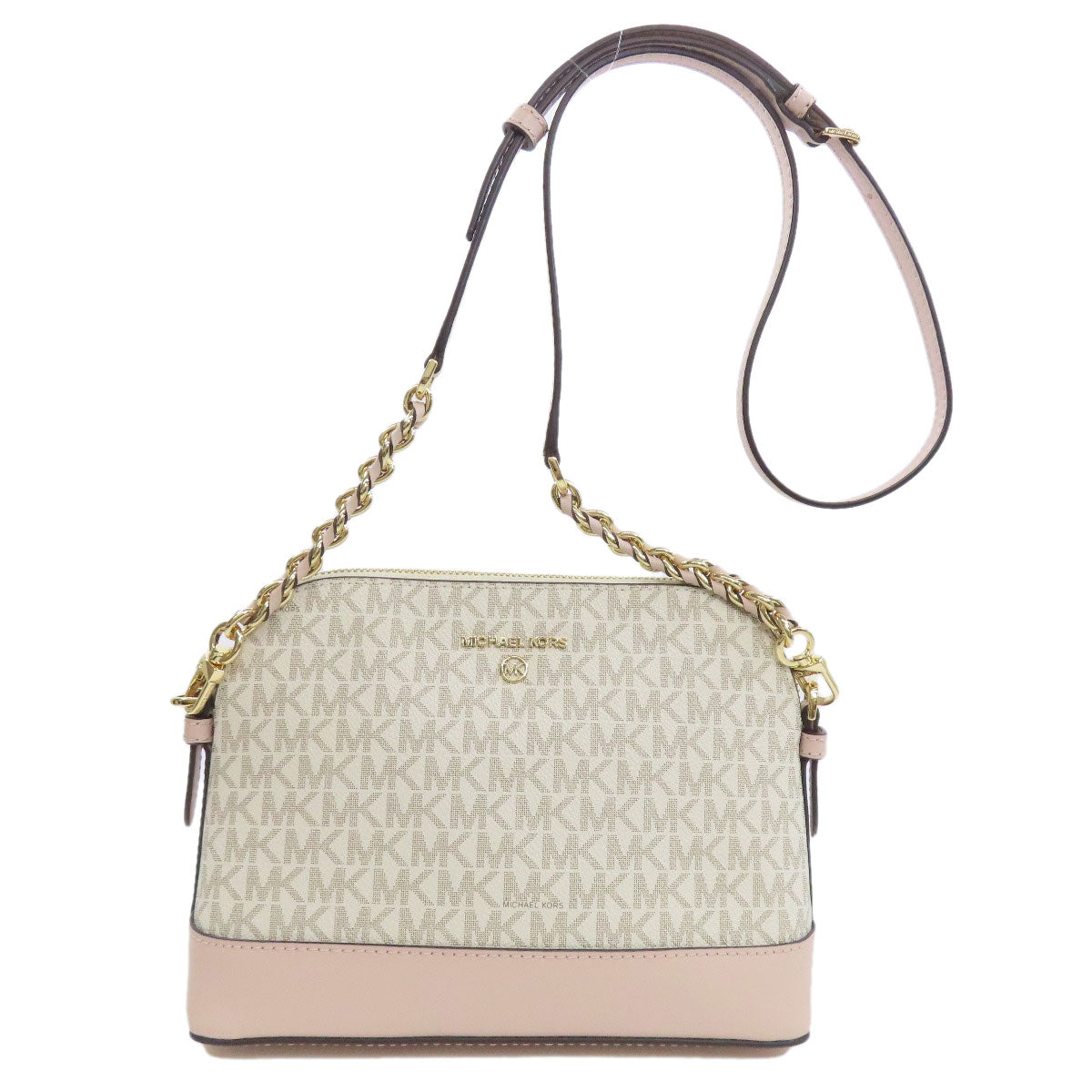 Michael Kors MK signature Shoulder Bag PVC Ladies [Used]