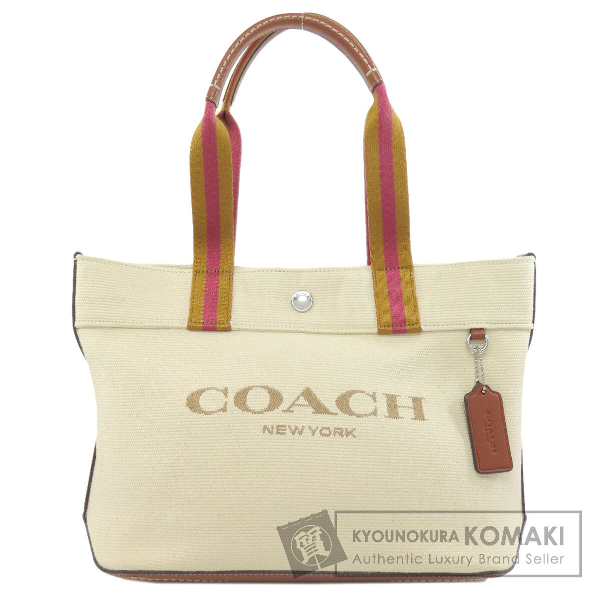 COACH  CK168 Handbag Small tote Canvas Ladies