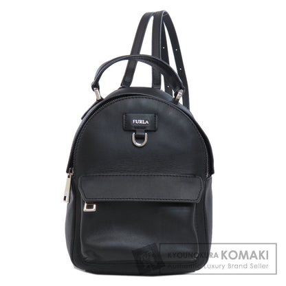 Furla logo Backpack Â· Daypack Leather Ladies [Used]
