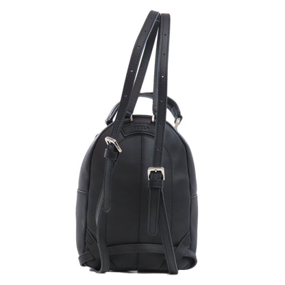 Furla logo Backpack Â· Daypack Leather Ladies [Used]