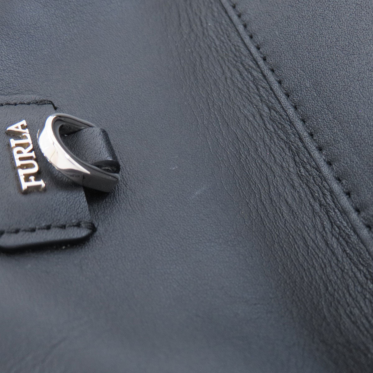Furla logo Backpack Â· Daypack Leather Ladies [Used]