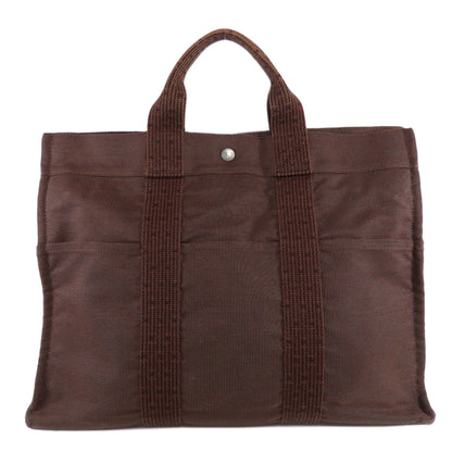 HERMES Her LineMM Tote Bag Canvas Ladies [Used]