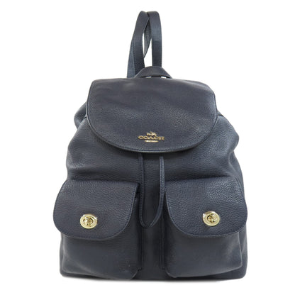 COACH  F37410 Backpack Â· Daypack logo Leather Ladies