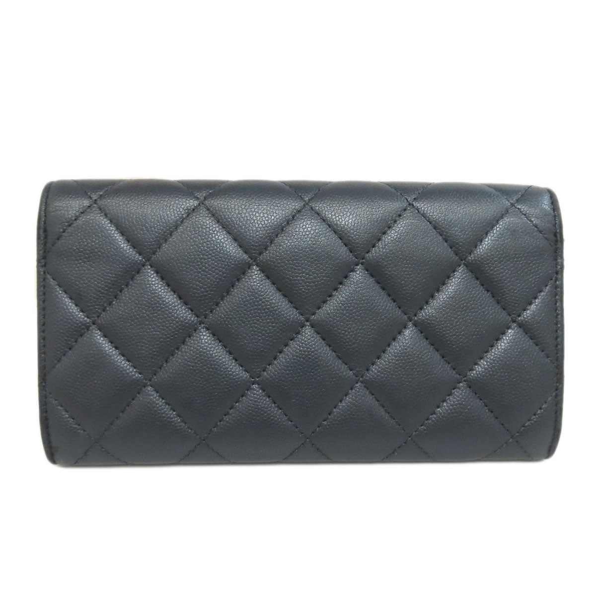 CHANEL   Long wallet (with coin pocket) COCO Mark Soft Caviar skin Ladies