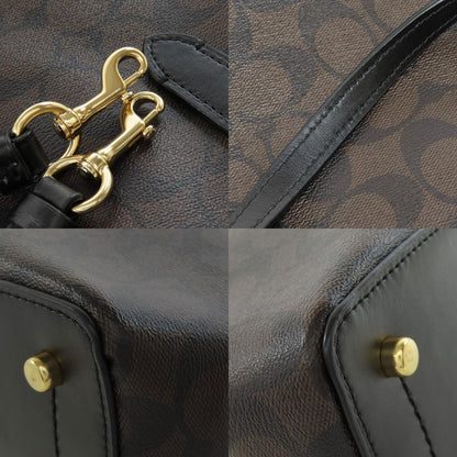 COACH 2WAY Tote Bag PVC Ladies [Used]