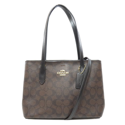 COACH 2WAY Tote Bag PVC Ladies [Used]