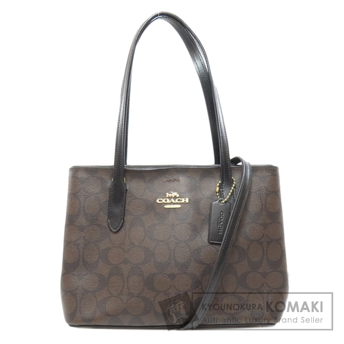 COACH 2WAY Tote Bag PVC Ladies [Used]