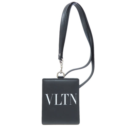 VALENTINO neck wallet Bifold Wallet with Coin Pocket Leather Ladies [Used]