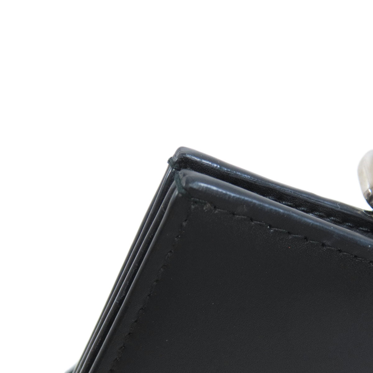 VALENTINO neck wallet Bifold Wallet with Coin Pocket Leather Ladies [Used]