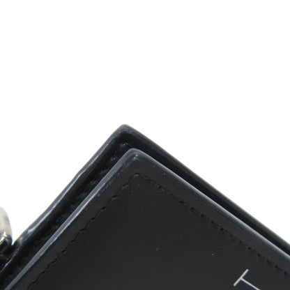 VALENTINO neck wallet Bifold Wallet with Coin Pocket Leather Ladies [Used]